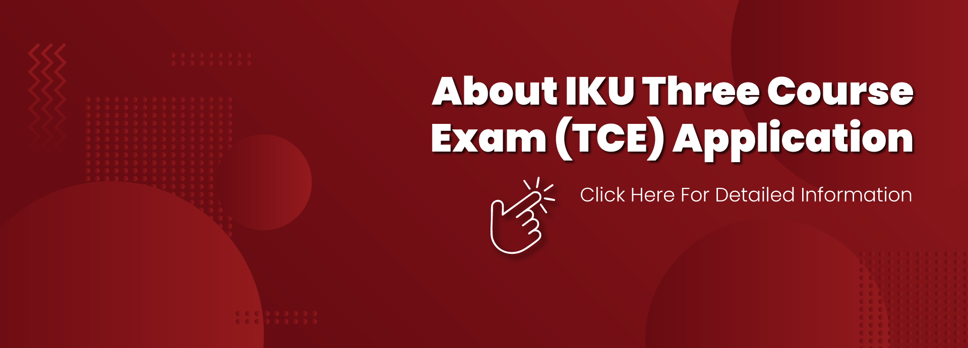 Three-Course Exam