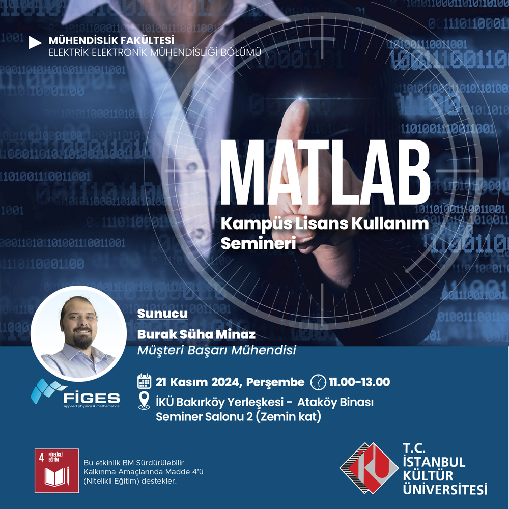 \"MATLAB Kampüs Lisans Kullanım Semineri\"