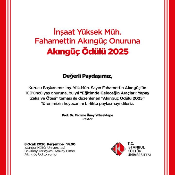2025 Akıngüç Ödül Töreni