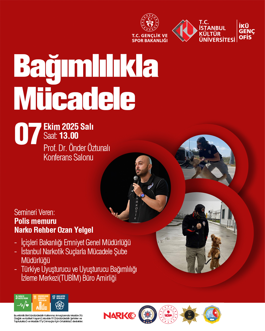 \"Bağımlılıkla Mücadele\" Eğitimi