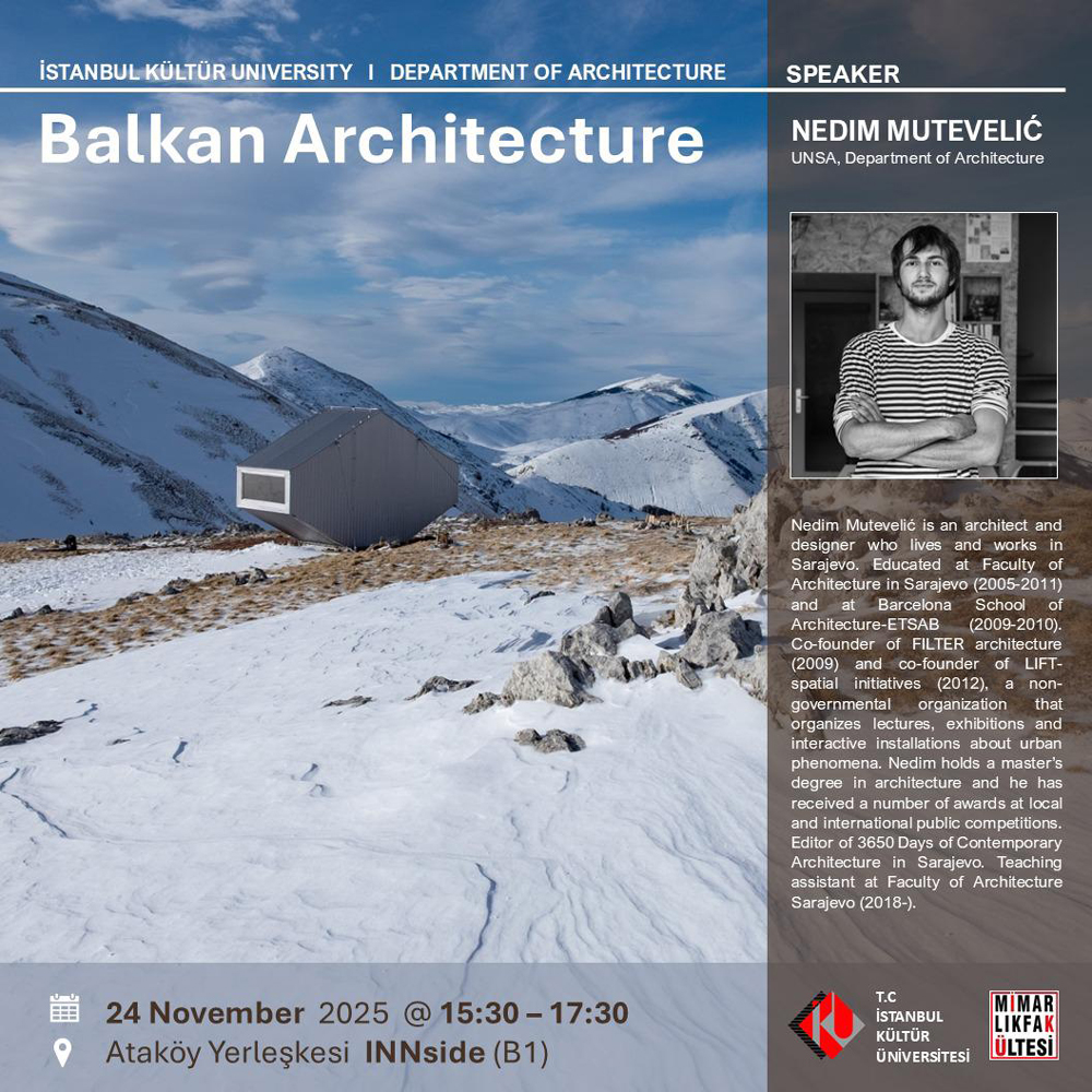 \"Balkan Architecture\" Söyleşi ve Sergisi