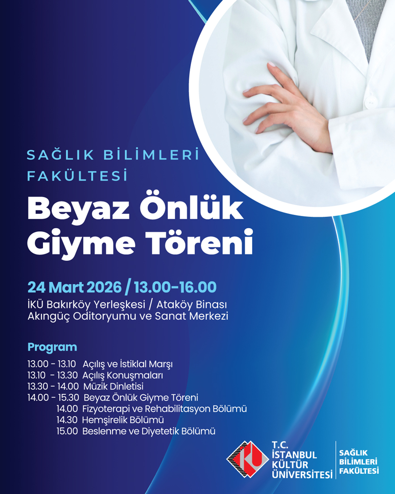 Sağlık Bilimleri Fakültesi Beyaz Önlük Giyme Töreni