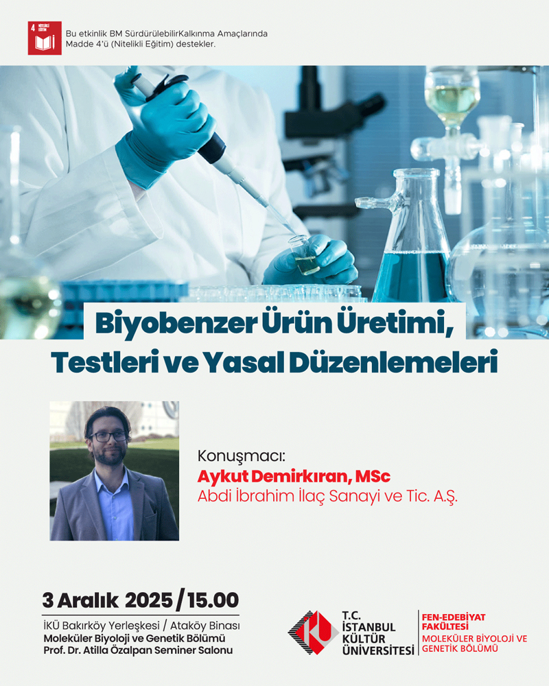 \"Biyobenzer Ürün Üretimi, Testleri ve Yasal Düzenlemeleri\" Konferansı