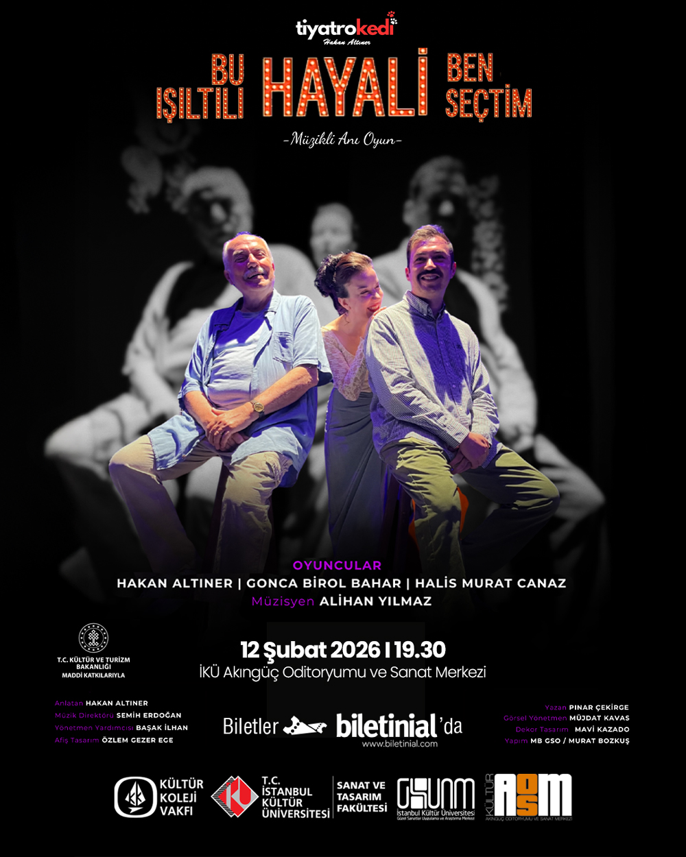 \"Bu Işıltılı Hayali Ben Seçtim\" Tiyatro Oyunu