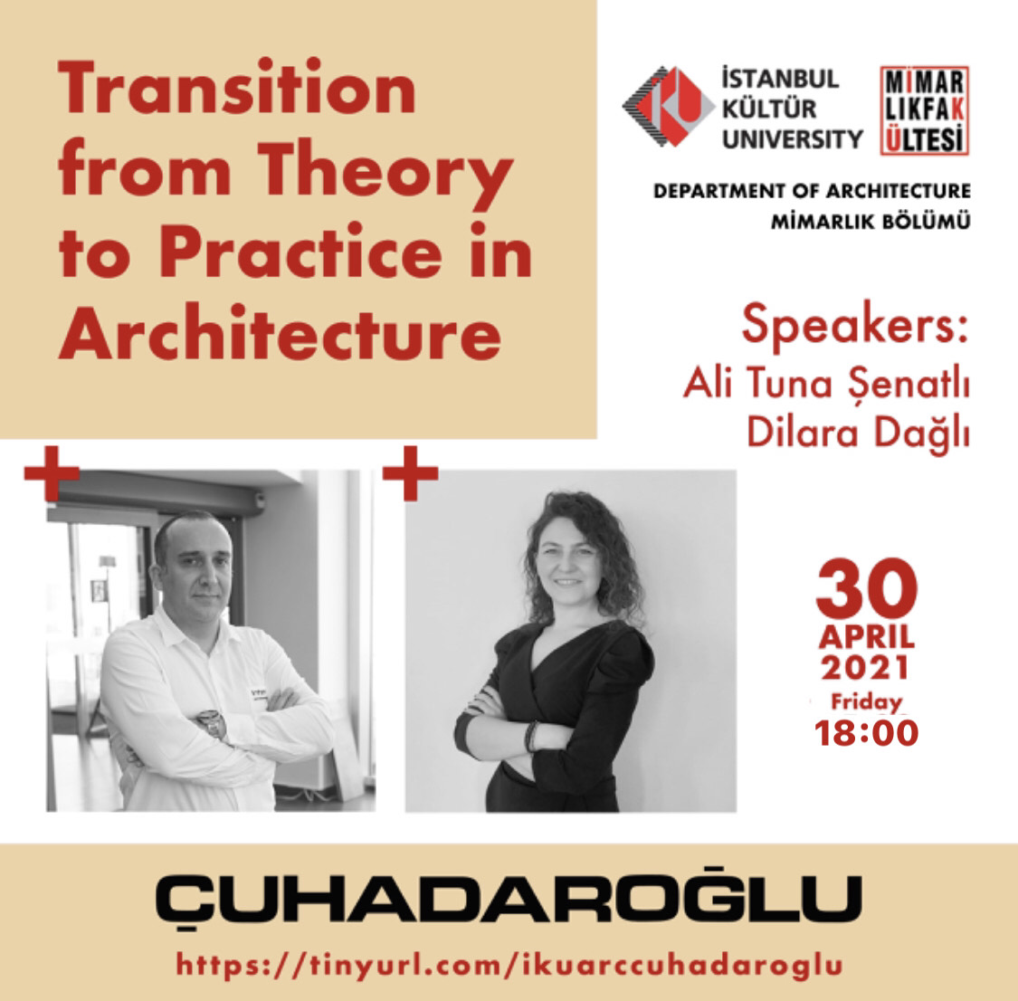 İKÜ Mimarlık Fakültesi - Çuhadaroğlu A.Ş. İş Birliği: “Transition from Theory to Practice in Architecture” Semineri