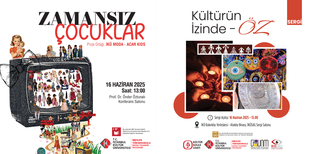 \"Zamansız Çocuklar\" Defilesi ve \"Kültürün İzinde - ÖZ\" Sergisi