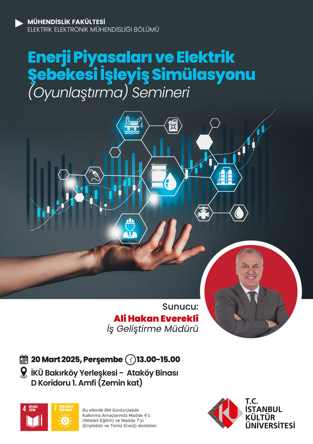 “Enerji Piyasaları ve Elektrik Şebekesi İşleyiş Simülasyonu Semineri\"
