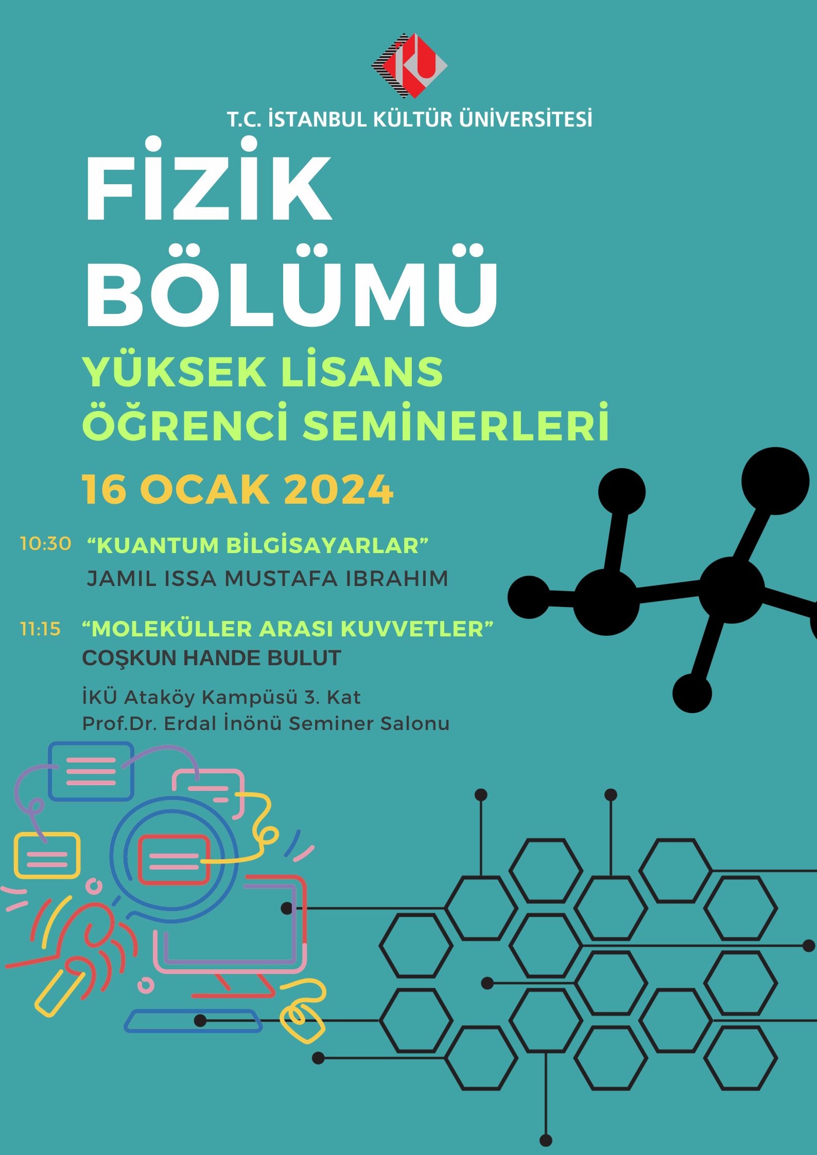 \"Yüksek Lisans Öğrenci Seminerleri\"