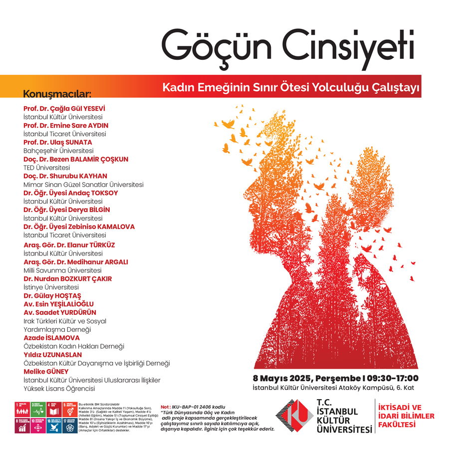 \"Göçün Cinsiyeti: Kadın Emeğinin Sınır Ötesi Yolcuğu Çalıştayı\"