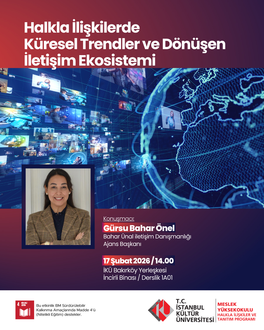 \"Halkla İlişkilerde Küresel Trendler ve Dönüşen İletişim Ekosistemi\"