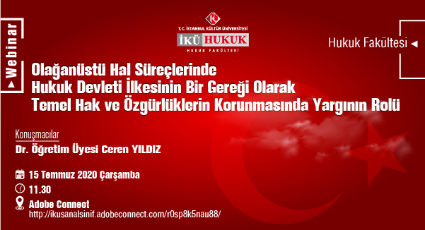 “Olağanüstü Hal Süreçlerinde Hukuk Devleti İlkesinin Bir Gereği Olarak Temel Hak ve Özgürlüklerin Korunmasında Yargının Rolü”