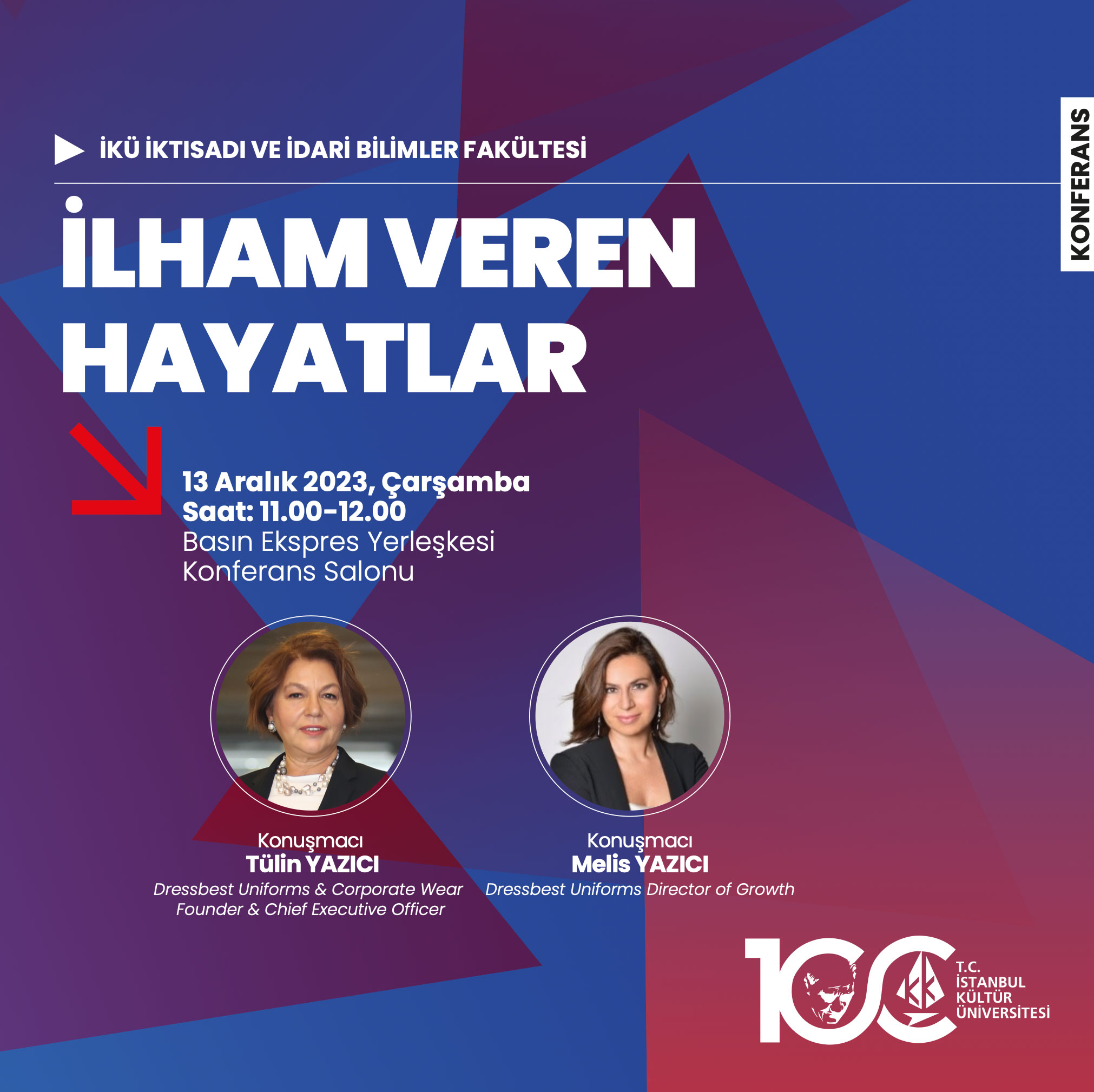 \"İlham Veren Hayatlar\" Konferansı
