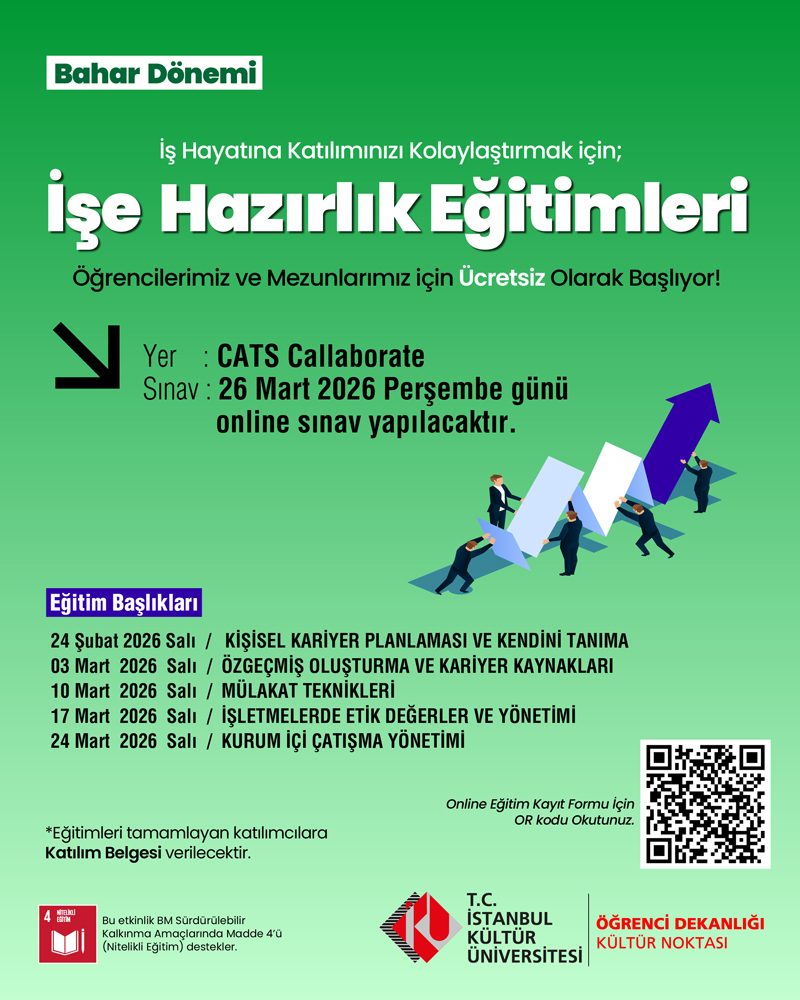 \"İşe Hazırlık Eğitimleri\"