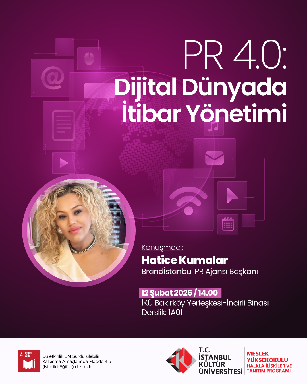 \"PR 4.0: Dijital Dünyada İtibar Yönetimi\"