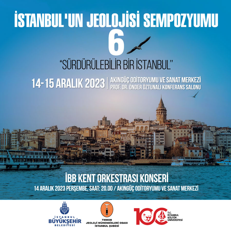 \"6. İstanbul'un Jeolojisi Sempozyumu\"