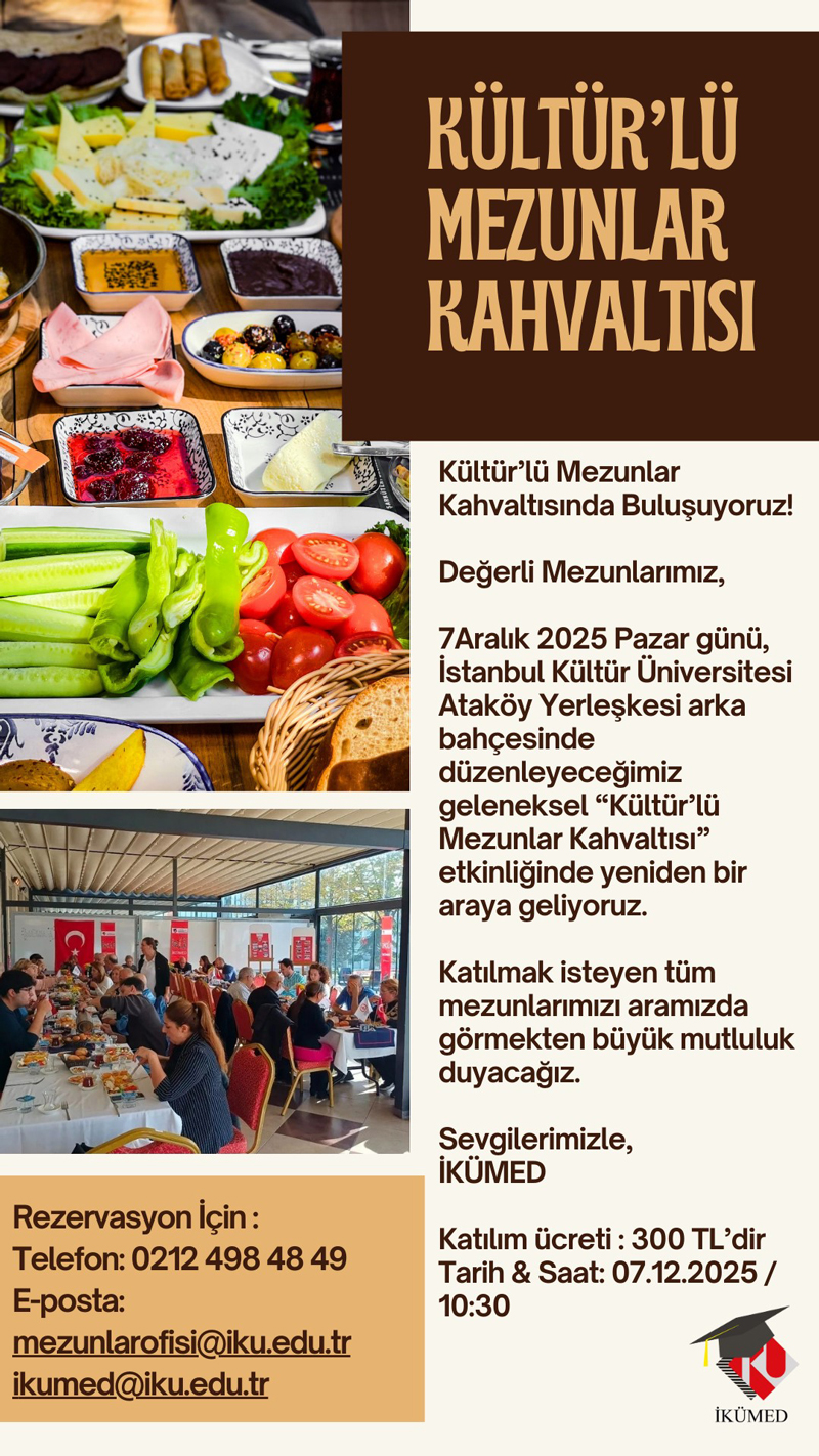 \"Kültür'lü Mezunlar Kahvaltısı\"