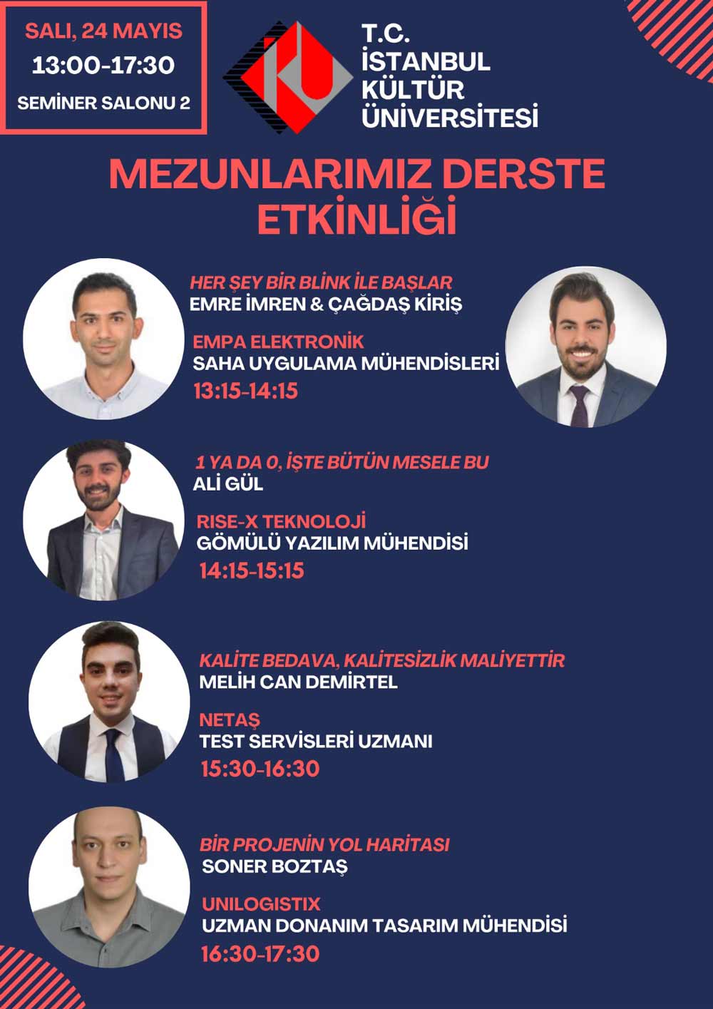 \"Mezunlarımız Derste\"