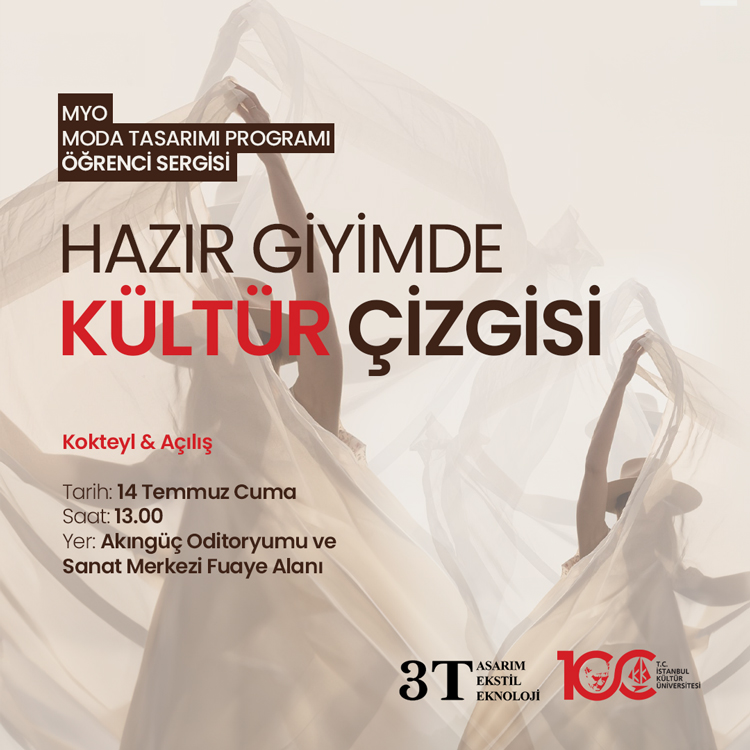 \"Moda Tasarımı Programı Öğrenci Sergisi: Hazır Giyimde Kültür Çizgisi\"