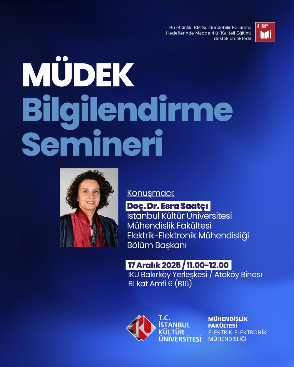 MÜDEK Bilgilendirme Semineri