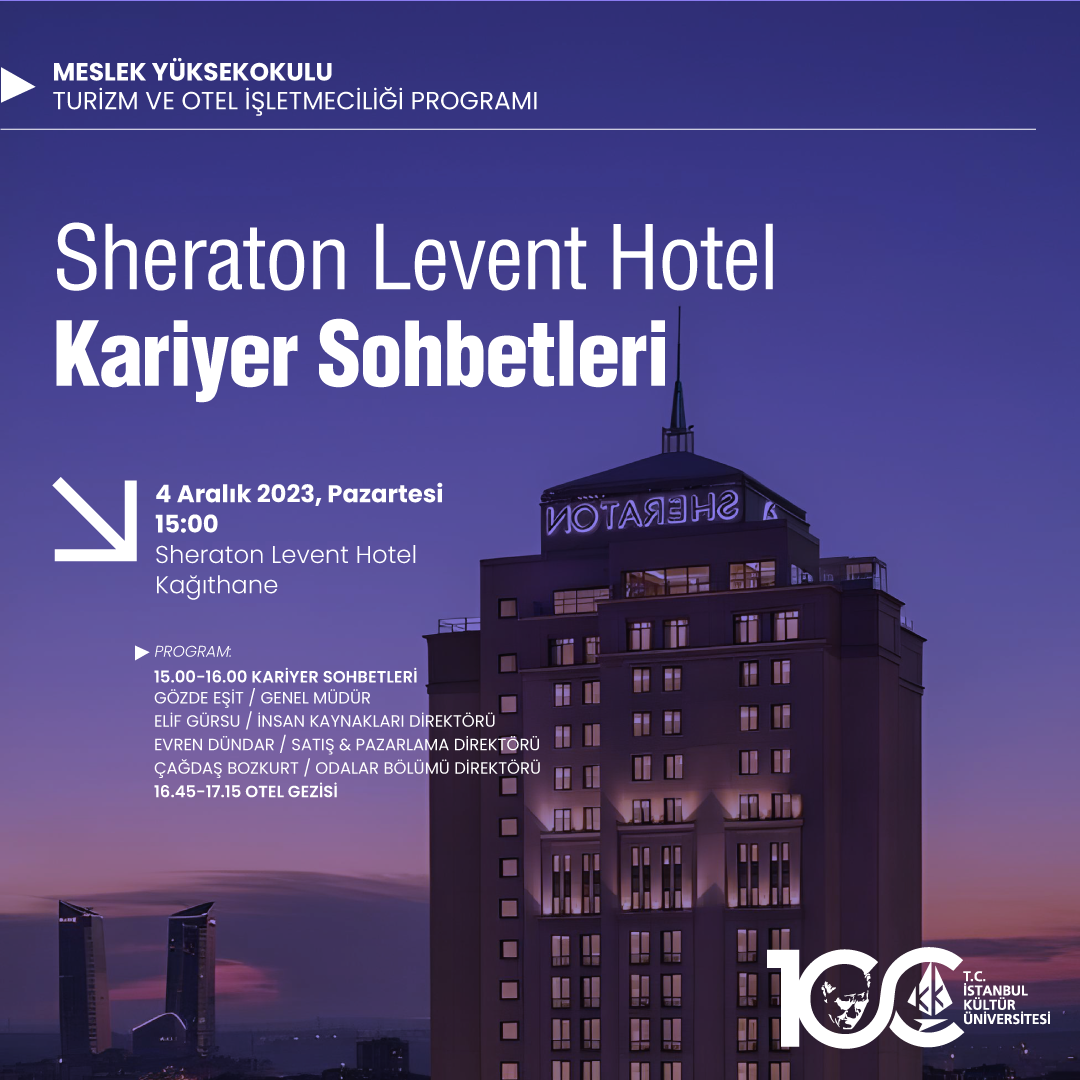 Sheraton Levent Hotel Kariyer Sohbetleri