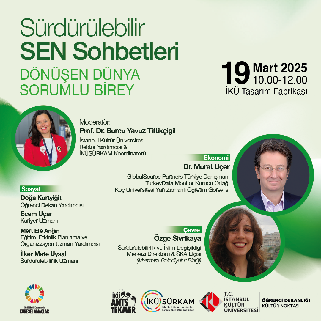 \"Sürdürülebilir SEN Sohbetleri: Dönüşen Dünya, Sorumlu Birey\"