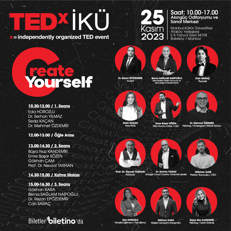 TEDxİKÜ \"Create Yourself\"