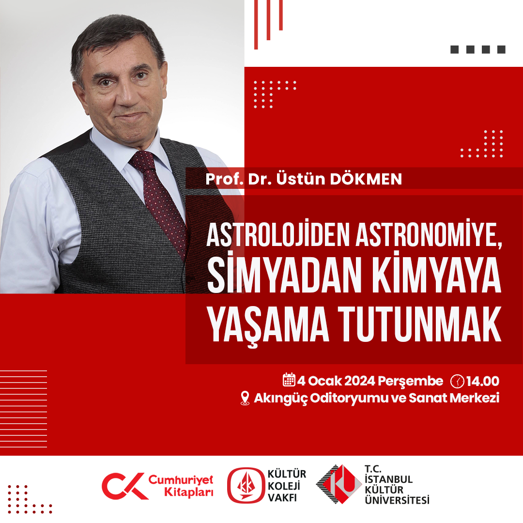 \"Astrolojiden Astronomiye, Simyadan Kimyaya Yaşama Tutunmak\"