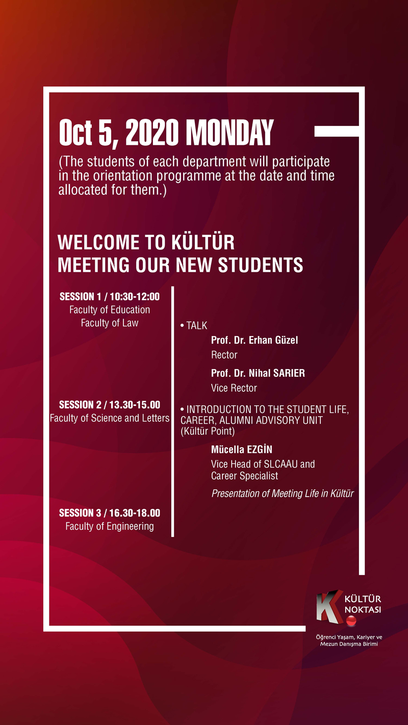 2020-2021 Kültür Point Orientation Program