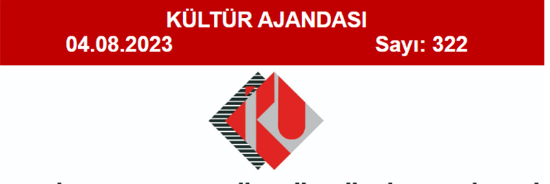 Kültür Ajandası 322. Sayı