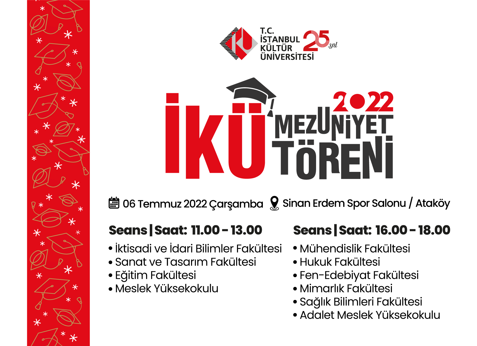 İstanbul Kültür Üniversitesi 2021-2022 Mezuniyet Töreni