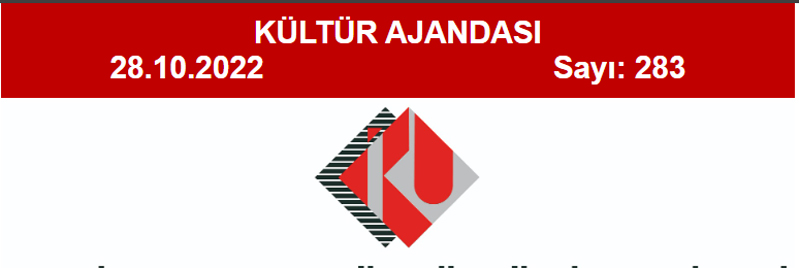 Kültür Ajandası 283. Sayı