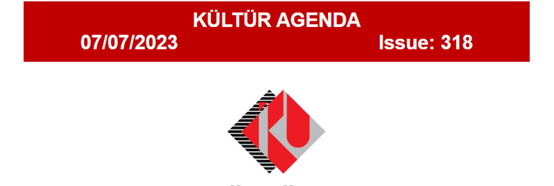 KÜLTÜR AGENDA Issue 318