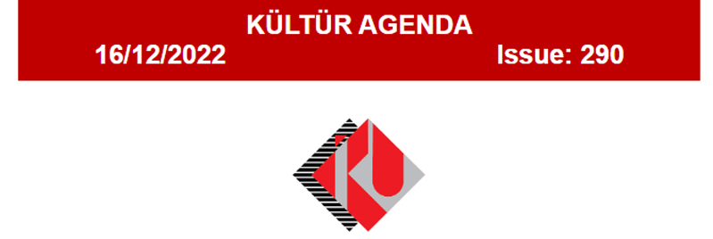 KÜLTÜR AGENDA Issue 290