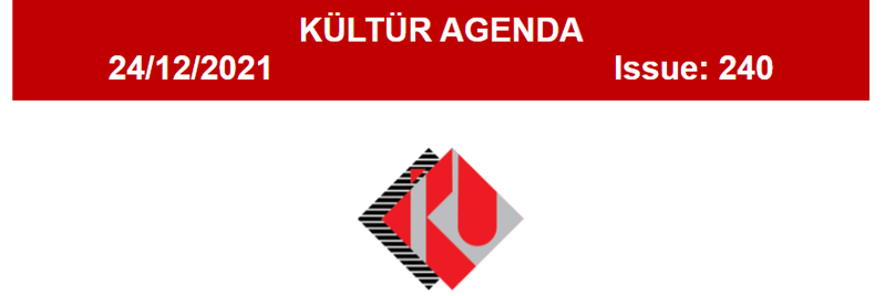 KÜLTÜR AGENDA Issue 240