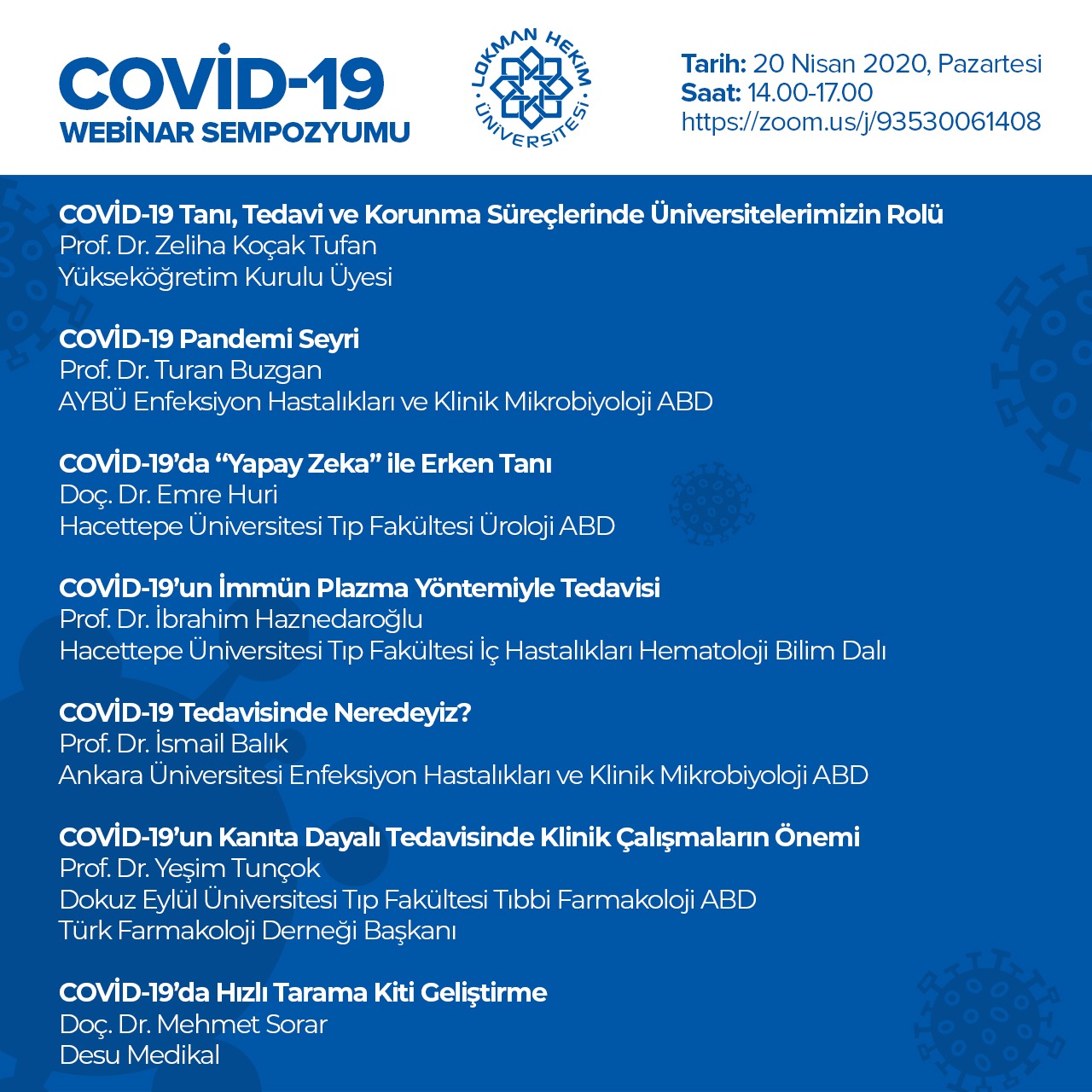 “COVID-19’da Erken Tanı, Erken Tedavi ve Korunmada Türkiye”