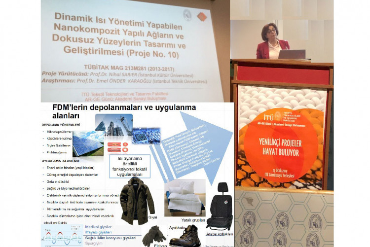 Rektör Yardımcımız Prof.Dr. Nihal Sarıer İTÜ tarafından düzenlenen “Yenilikçi Projeler Hayat Buluyor Ar-Ge” gününe katıldı