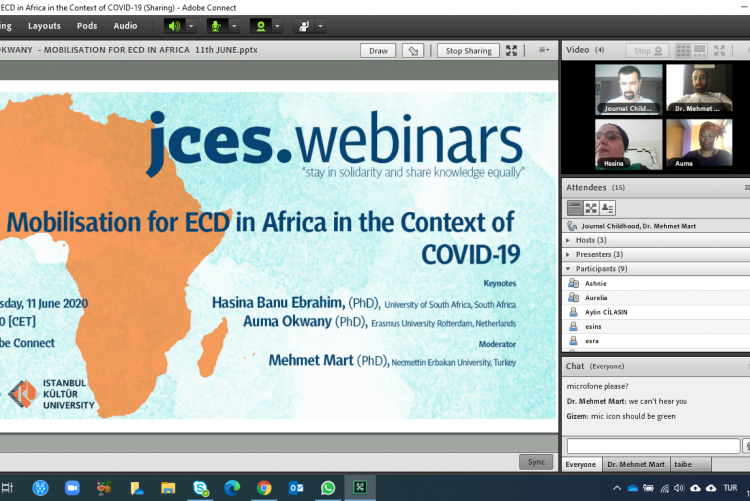 “jces.webinars: childhood under the quarantine”