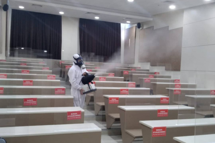OUR CAMPUSES HAVE BEEN DISINFECTED 