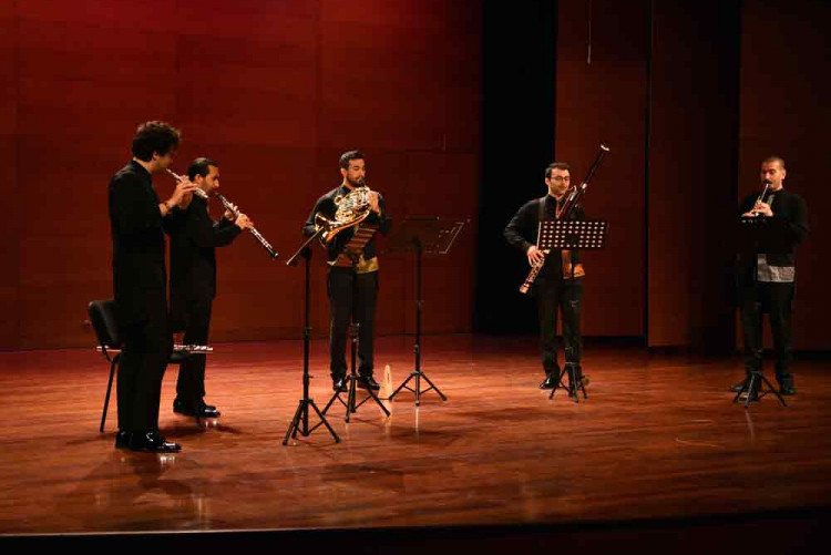 Akıngüç Oditoryumu ve Sanat Merkezi, “Anadolu Nefesli Beşlisi”ni Ağırladı