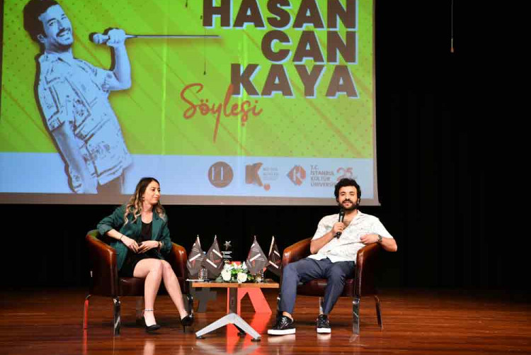 Ünlü Komedyen Hasan Can Kaya, İstanbul Kültür Üniversitesi’nin Konuğu Oldu