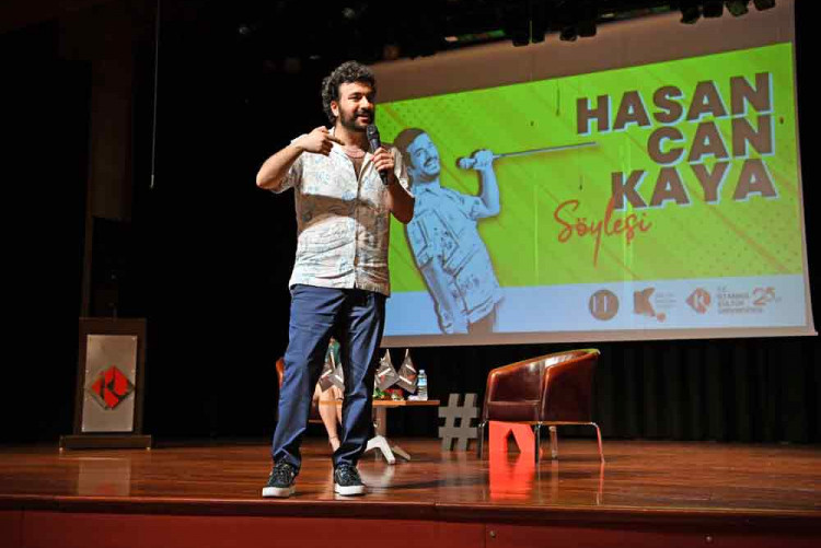 Ünlü Komedyen Hasan Can Kaya, İstanbul Kültür Üniversitesi’nin Konuğu Oldu