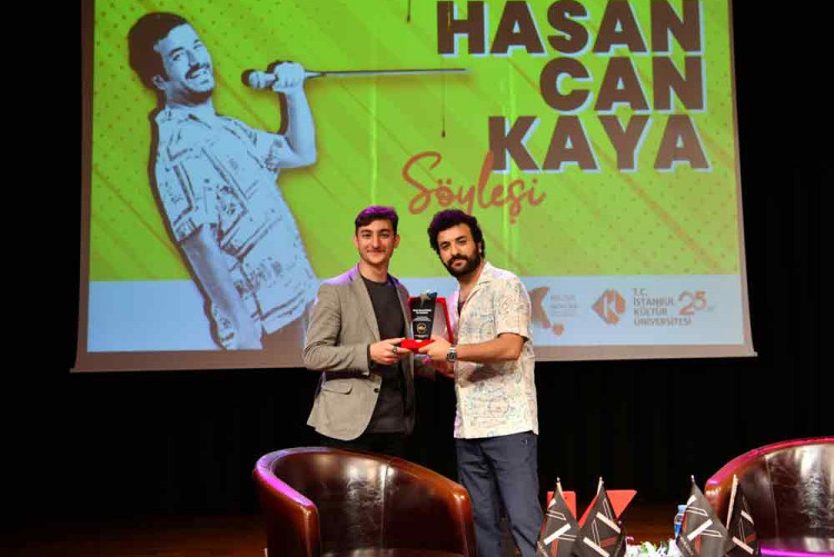 Ünlü Komedyen Hasan Can Kaya, İstanbul Kültür Üniversitesi’nin Konuğu Oldu