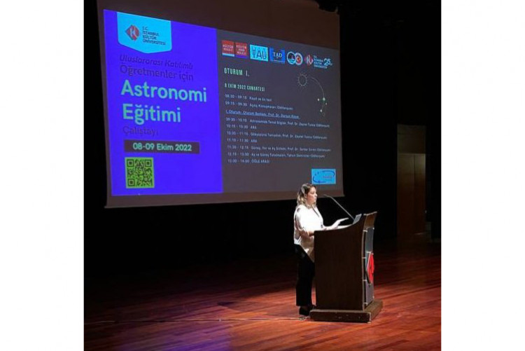 Astronomi Eğitimi Çalıştayı İstanbul Kültür Üniversitesi’nde Gerçekleştirildi