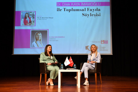 Dr. Dilek Kaya İmamoğlu, İstanbul Kültür Üniversitesi Öğrencileri ile Buluştu
