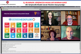 “İş, Bilenindir: Girişimcilik Modelleri Webinar Serisi: Bir Girişimcilik Modeli Olarak Yönetim Danışmanlığı” 
