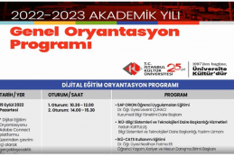 "Dijital Eğitim Oryantasyon Programı"