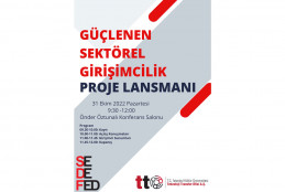 "Güçlenen Sektörel Girişimcilik Proje Lansmanı"
