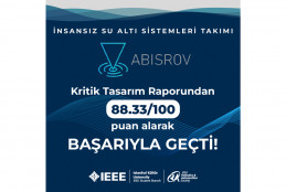 IEEE İKÜ TEKNOFEST Takımlarından ABIS ROV Finalde
