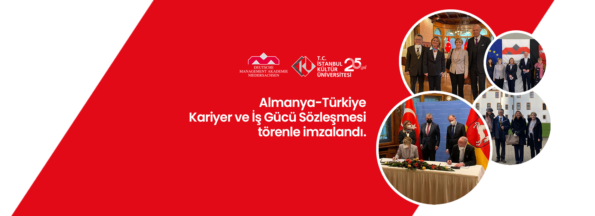 İKÜ&DMAN İş Gücü Sözleşmesi Törenle İmzalandı